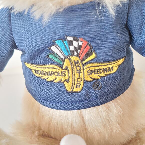 Indianapolis Speedway Sloth Plush Stuffed Animal Wearing Blue T-Shirt 15" FOCO - Picture 15 of 15